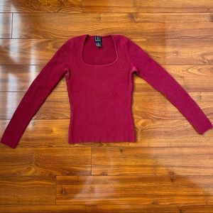 🔶 Violet Petite Long-sleeve Blouse